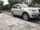 Bán Hyundai Santa Fe đời 2010, màu bạc, nhập khẩu  