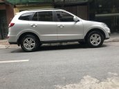 Bán Hyundai Santa Fe đời 2010, màu bạc, nhập khẩu  