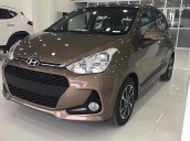 Cần bán Hyundai Grand i10 1.2 AT sản xuất 2019, màu nâu