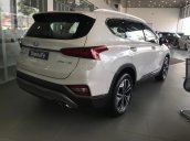 Cần bán xe Hyundai Santa Fe 2.2L HTRAC năm sản xuất 2019, màu trắng