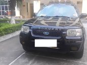 Cần bán lại xe Ford Escape 2.0L 4x4 MT sản xuất 2003, màu đen