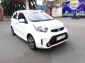 Kia Morning model 2016, màu trắng, zin, xe nhà trùm mền còn mới toanh, giá chỉ 335 triệu