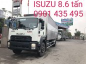Bán nhanh chiếc xe tải hạng nặng Isuzu F-SERIES 8.6 tấn, sản xuất 2019, màu trắng, giao xe nhanh