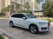 Bán xe Audi Q7 2.0 Model 2018 màu trắng, nội thất đen nhập khẩu, trả trước 600 triệu nhận xe ngay