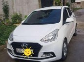 Bán xe Hyundai Grand i10 sản xuất 2017, màu trắng như mới