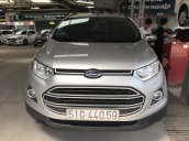 Bán Ford Ecosport 1.5MT màu bạc, số sàn, sản xuất 2017, biển SG 1 chủ xe đẹp