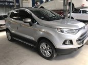 Bán Ford Ecosport 1.5MT màu bạc, số sàn, sản xuất 2017, biển SG 1 chủ xe đẹp