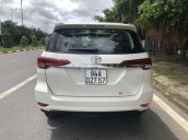 Bán Toyota Fortuner 2.7V máy xăng, số tự động, 1 cầu, nhập Indonesia 2017, màu trắng camay