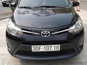 Bán Toyota Vios 1.5E 2017, màu đen, số sàn