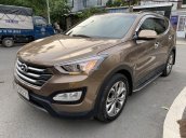 Bán Hyundai Santa Fe 2014, màu nâu, nhập khẩu 