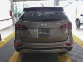 Bán Hyundai Santa Fe 2.2AT 4WD đời 2017, màu nâu