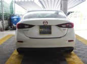 Bán ô tô Mazda 3 1.5AT, hỗ trợ trả góp 70% đời 2016, màu trắng