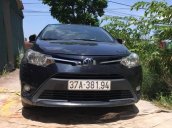 Bán Toyota Vios 1.5E 2017, màu đen, nhập khẩu