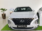 Bán Hyundai Santa Fe sản xuất 2019, màu bạc, giá tốt