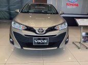 Bán Toyota Vios 1.5E CVT 2019, màu vàng cát