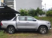 Bán Toyota Hilux 2.8G 4x4 AT năm sản xuất 2019, màu bạc, nhập khẩu 