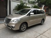 Tôi cần bán chiếc Toyota Innova 2.0E 2013, số sàn, màu vàng cát, chính chủ gia đình tôi đang sử dụng LH 0989793315