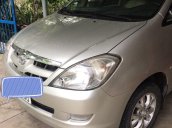 Cần bán xe Toyota Innova đời 2007 bản 2.0G, màu bạc, nguyên bản