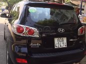 Bán Hyundai Santa Fe đời 2008, màu đen, xe nhập