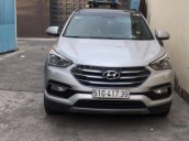 Cần bán xe Hyundai Santa Fe 2017, màu bạc chính chủ