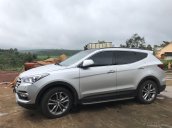 Cần bán xe Hyundai Santa Fe 2017, màu bạc chính chủ