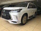 Lexus LX570 Autobiography MBS 4 ghế massage màu trắng, nội thất nâu da bò, model 2020 mới nhất