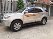 Bán Toyota Fortuner 2.5G đời 2009, màu bạc