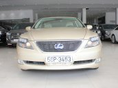 Cần bán xe Lexus LS 600HL 5.0 xăng điện 2008, màu vàng, nhập khẩu