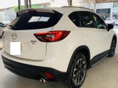 Hãng bán Mazda CX5 2WD, 2.5AT màu trắng, 2017, xe gia đình đi lướt