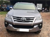 Bán Fortuner 3/2017 máy dầu, màu xám bạc, biển SG