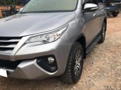 Bán Fortuner 3/2017 máy dầu, màu xám bạc, biển SG