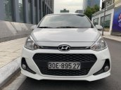 Cần bán xe Hyundai Grand i10 1.2AT Hatchback sản xuất 2017, màu trắng, nhập khẩu nguyên chiếc, 390tr