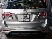 Bán xe Toyota Fortuner đời 2016, màu bạc số sàn