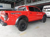 Ford Ranger Raptor 2019 ->20, màu đỏ, cam kết giao trong tháng 10, mua xe tiền mặt 2 ngày giao xe