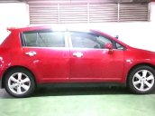 Bán ô tô Nissan Tiida đời 2010, màu đỏ, nhập khẩu