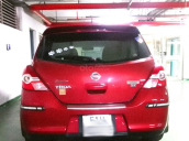 Bán ô tô Nissan Tiida đời 2010, màu đỏ, nhập khẩu