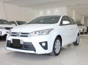 Cần bán xe Toyota Yaris G 1.3 CVT năm 2016, màu trắng, nhập Thái, xe đẹp