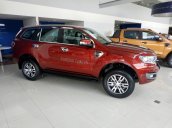 Bán xe Ford Everest Trend đời 2019, màu đỏ, nhập khẩu Thái, giá tốt giao ngay