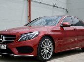 Bán ô tô Mercedes C300 AMG đời 2017, màu đỏ