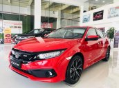 Cần bán Honda Civic RS năm 2019 có sẵn tại đại lý Bình Thuận, màu đỏ, xe nhập, giá chỉ 929 triệu