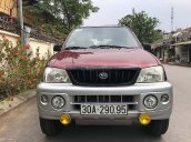 Bán Daihatsu Terios 4x4 MT 2004, màu đỏ, nhập khẩu, số sàn 