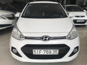 Bán Hyundai i10 1.2AT 2016, nhập Ấn Độ, màu trắng, biển SG