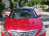 Bán Hyundai Sonata sản xuất 2012, màu đỏ, nhập khẩu chính chủ, giá chỉ 650 triệu