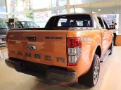 Bán Ford Ranger Wildtrak 2.0L 4x4 AT sản xuất 2019, màu vàng, xe nhập 