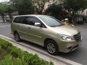 Tôi cần bán gấp chiếc Toyota Innova 2.0E 2015, số sàn, màu vàng cát, chính chủ gia đình tôi đang sử dụng, LH 0979068462