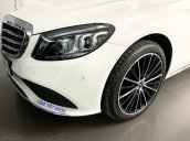 Bán Mercedes C200 Exclusive 2019 cũ màu trắng, biển đẹp, giá cực tốt