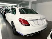 Bán Mercedes C200 Exclusive 2019 cũ màu trắng, biển đẹp, giá cực tốt