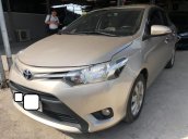 Bán Toyota Vios E năm sản xuất 2017, số sàn, màu nâu vàng, 448tr còn thương lượng