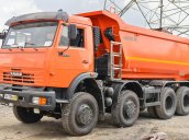 Bán xe ben Kamaz Đắk Lắk đời 2016, 15 tấn- 18 tấn, nhập khẩu