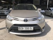 Bán Toyota Vios E 1.5MT màu vàng cát, số sàn, sản xuất 2017, một chủ